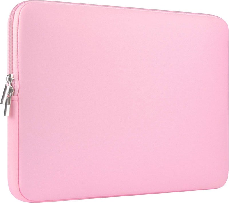 CCPK Laptop Sleeve Case for MacBook Pro 14 inch Mac Air 13 inch M4 M3 M2 M1 Compatible with Hp Lenovo Dell ASUS Computer Laptop Sleeve Bag Protective Carrying Case Cover 13-14 inch Accessories, Pink - Image 1